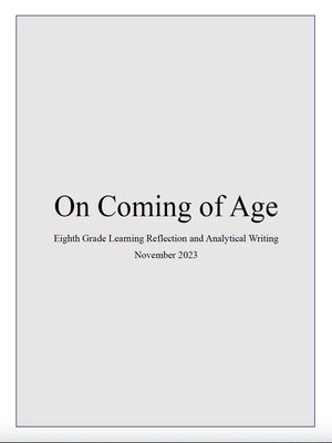 cover image of On Coming of Age